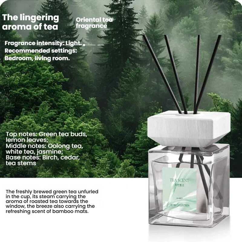 Luxuriöser Raumduft (Reed Diffuser) für das Schlafzimmer | Flammenloser Raumduft mit eleganter Ausstrahlung