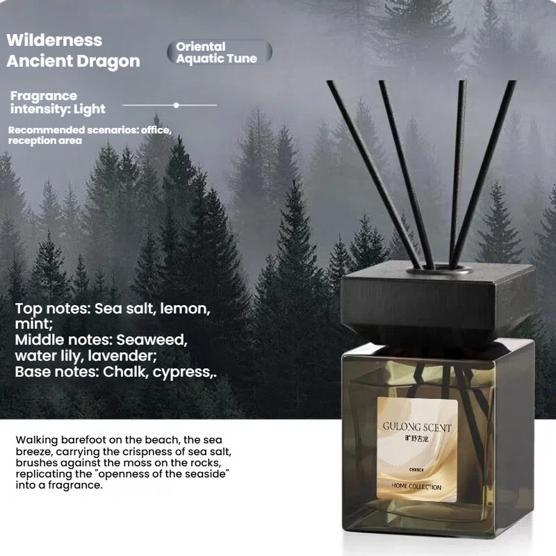 Luxuriöser Raumduft (Reed Diffuser) für das Schlafzimmer | Flammenloser Raumduft mit eleganter Ausstrahlung